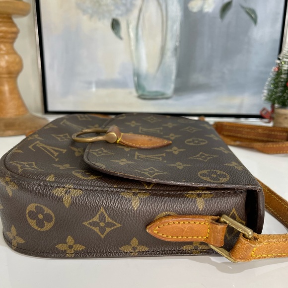 Auth LOUIS VUITTON Monogram Saint Cloud MM M51243 Crossbody Bag Brown Canvas - Picture 6 of 16